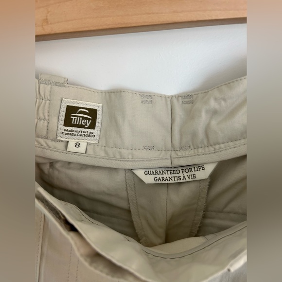Tilley Size 8 Cargo Pants/Shorts - Picture 3 of 3